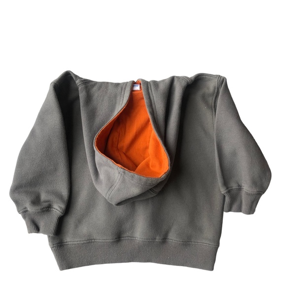 Gymboree Gray Pumkin Hoodie Sweatshirt 18-24 months - Picture 2 of 5